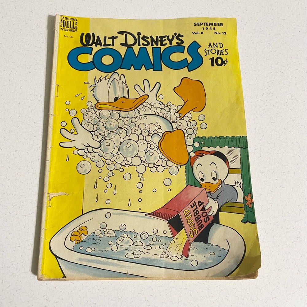 Vintage 1948 Walt Disney Comics and Stories Paperback Dell